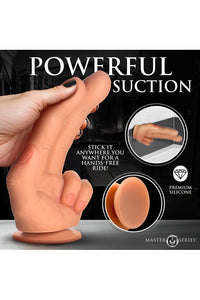 Thumbnail for XR Brands - Master Series - The Shocker Silicone Dildo - Stag Shop