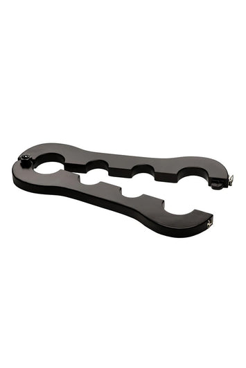 XR Brands - Master Series - Trapped Wrist and Ankle Stocks - Stag Shop