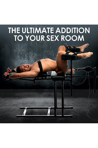 Thumbnail for XR Brands - Master Series - Ultimate Obedience Chair with Sex Machine