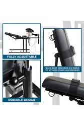 XR Brands - Master Series - Ultimate Obedience Chair with Sex Machine - Stag Shop