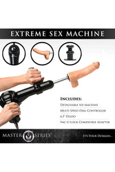 XR Brands - Master Series - Ultimate Obedience Chair with Sex Machine - Stag Shop