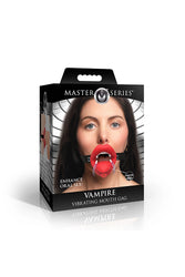 XR Brands - Master Series - Vibrating Vampire Mouth Gag - Stag Shop