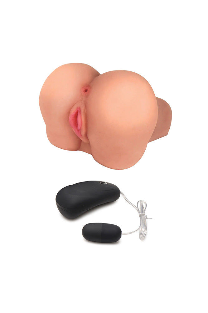 XR Brands - Mistress Brooke - Vibrating Doggie Style Butt with Remote - Stag Shop