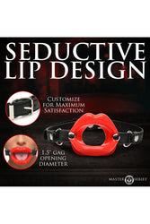 XR Brands - Master Series - Juicy Lips Silicone Open Mouth Gag - Stag Shop