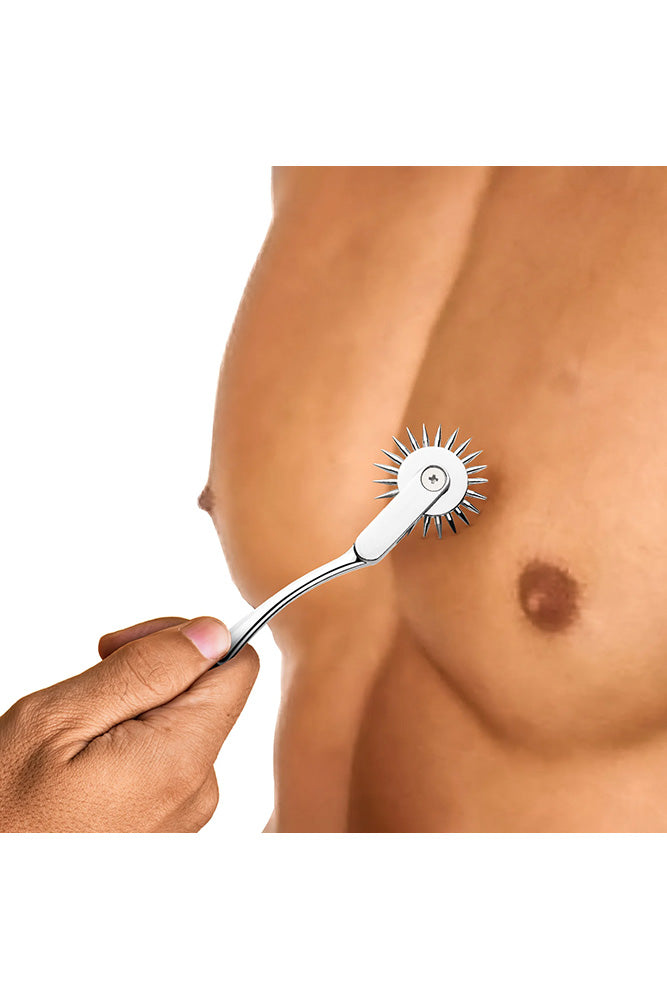 XR Brands - Master Series - Silver Sensation Wartenberg Wheel - Stag Shop