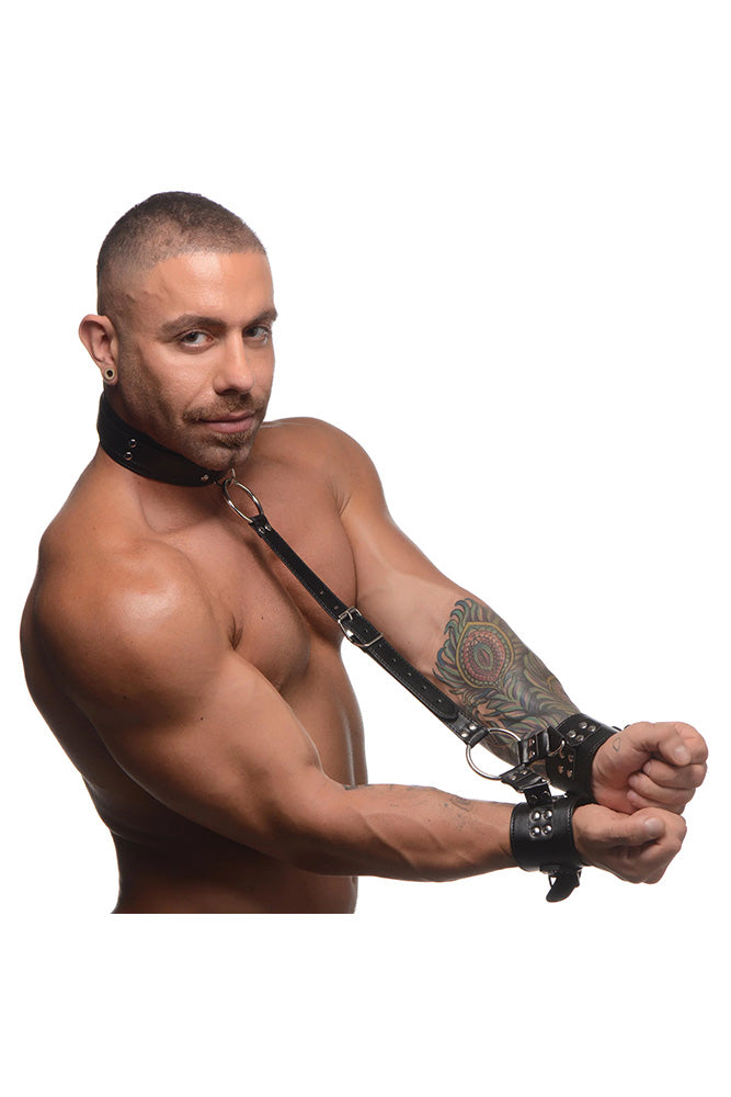 XR Brands - Strict - Neck to Wrist Restraints - Stag Shop