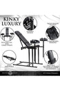 XR Brands Master Series - Extreme Obedience Chair - Black - Stag Shop