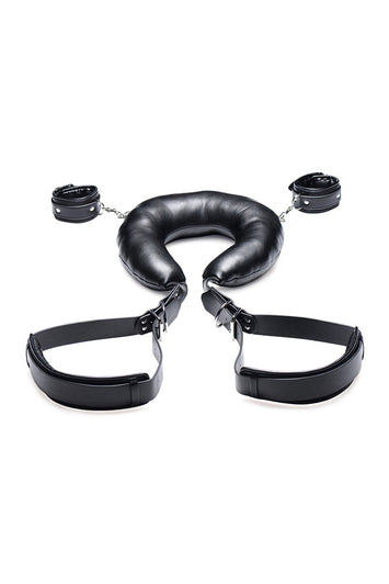 XR Brands - Strict - Padded Thigh Sling with Wrist Cuffs - Stag Shop