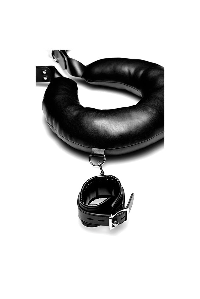 XR Brands - Strict - Padded Thigh Sling with Wrist Cuffs