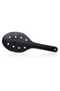 XR Brands - Strict - Deluxe Rounded Paddle with Holes - Black - Stag Shop