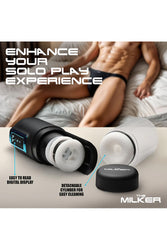XR Brands - The Milker - Roto-Stroke Thrusting & Rotating Masturbator - Stag Shop