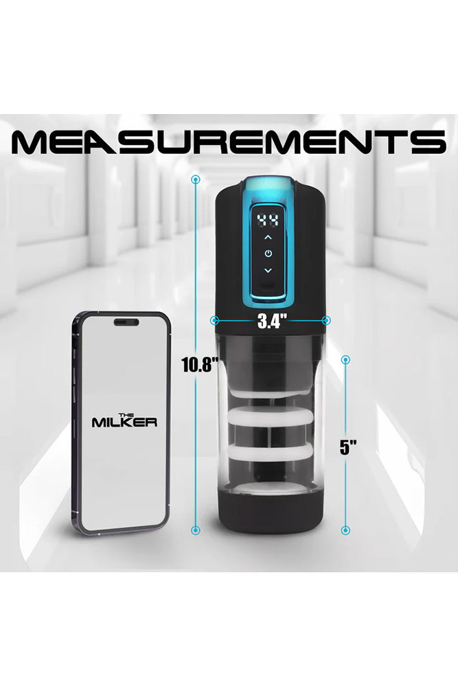 XR Brands - The Milker - Roto-Stroke Thrusting & Rotating Masturbator - Stag Shop