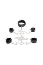 XR Brands - Strict - Bondage Shackle Set - Black - Stag Shop
