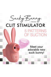 XR Brands - Shegasm - Sucky Bunny Clitoral Simulator Ring Vibrator - Stag Shop