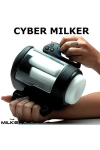 Thumbnail for XR Brands - The Milker - Cyber Milker Stroking & Vibrating Masturbator - Stag Shop
