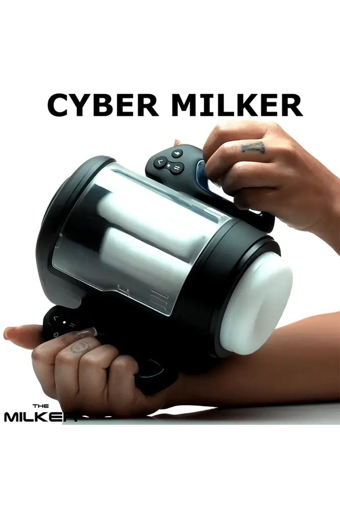 XR Brands - The Milker - Cyber Milker Stroking & Vibrating Masturbator - Stag Shop