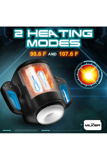 XR Brands - The Milker - Cyber Milker Stroking & Vibrating Masturbator - Stag Shop