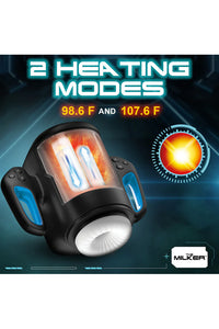 Thumbnail for XR Brands - The Milker - Cyber Milker Stroking & Vibrating Masturbator - Stag Shop