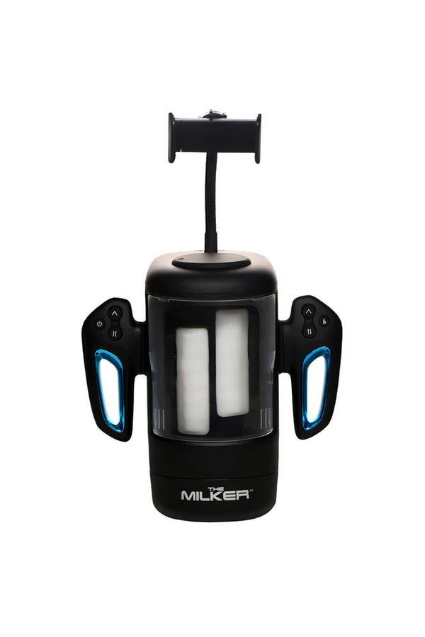 XR Brands - The Milker - Cyber Milker Stroking & Vibrating Masturbator - Stag Shop