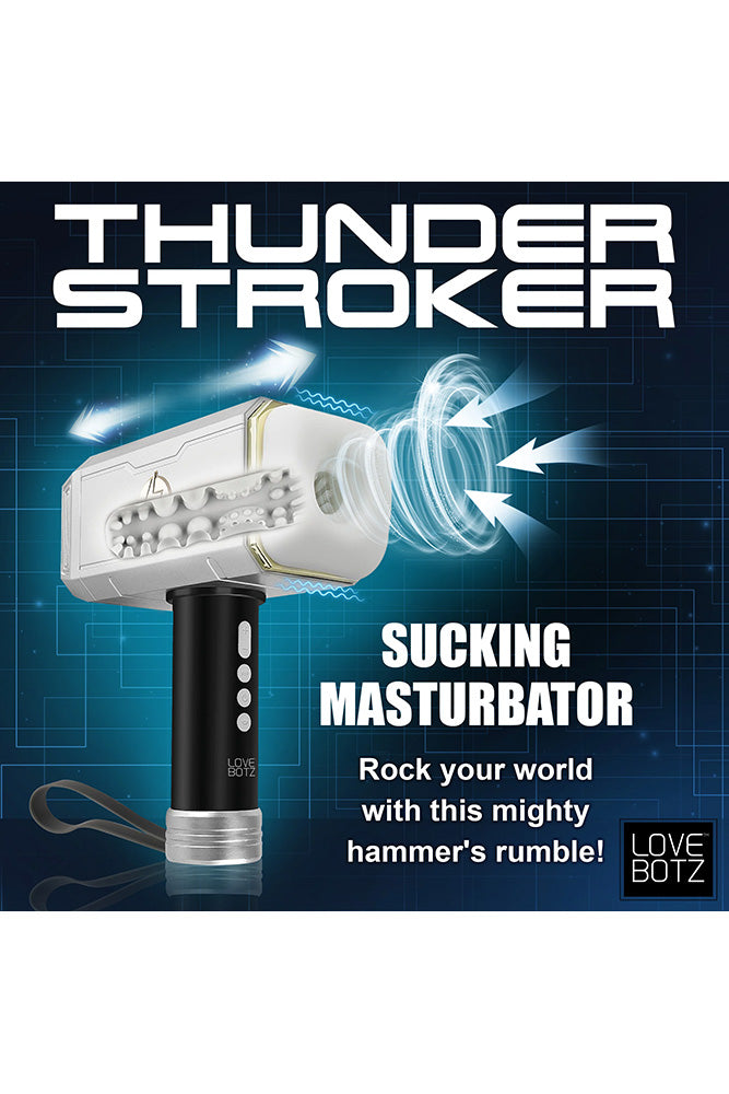 XR Brands - Lovebotz - Thunder Stroker Sucking Masturbator - Stag Shop