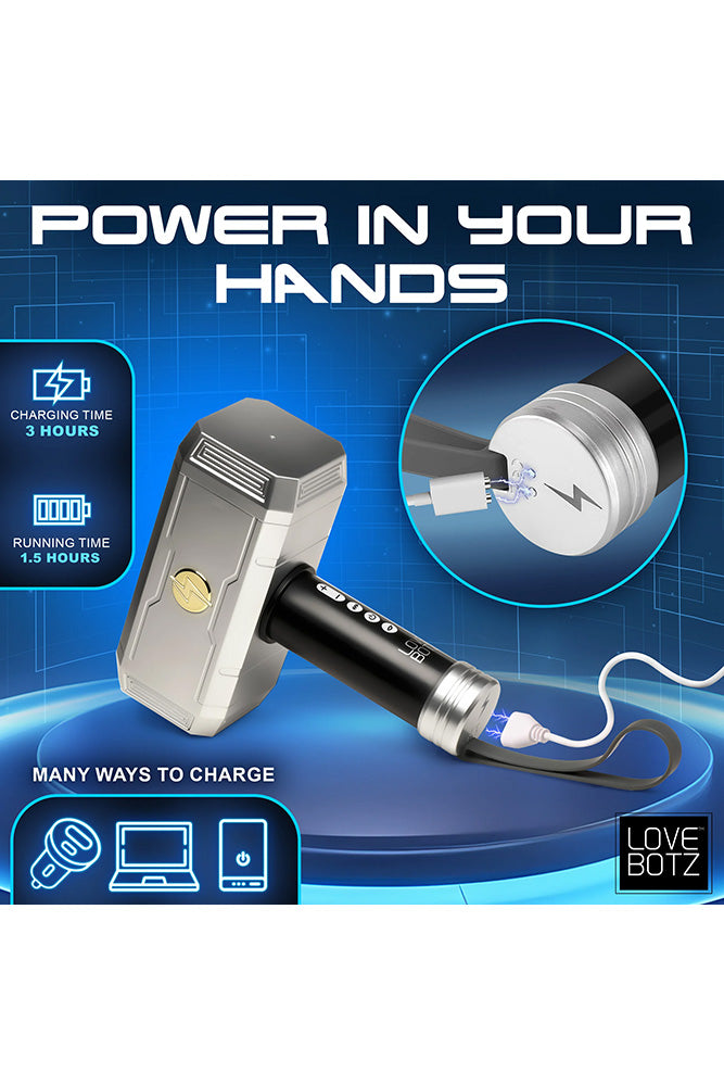 XR Brands - Lovebotz - Thunder Stroker Sucking Masturbator - Stag Shop