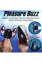 XR Brands - Trinity Vibes - Vibrating Penis Head Teaser Vibrator - Black - Stag Shop