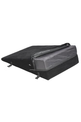 XR Brands - Bedroom Bliss - XL Bondage Cushion Position Aid with Restraints - Black - Stag Shop