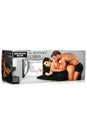 XR Brands - Bedroom Bliss - XL Bondage Cushion Position Aid with Restraints - Black - Stag Shop