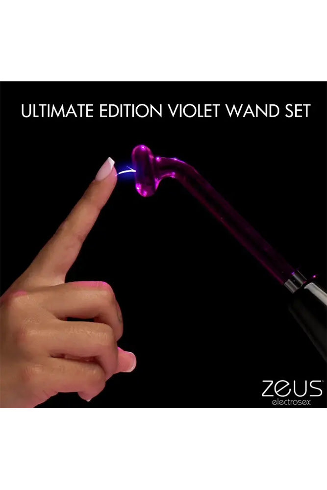 XR Brands - Zeus - Ultimate Edition Violet Wand Set - Stag Shop