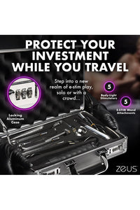 Thumbnail for XR Brands - Zeus - Ultimate Edition Violet Wand Set - Stag Shop