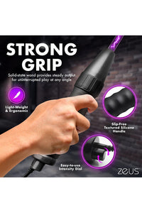 Thumbnail for XR Brands - Zeus - Ultimate Edition Violet Wand Set - Stag Shop