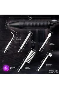 Thumbnail for XR Brands - Zeus - Ultimate Edition Violet Wand Set - Stag Shop