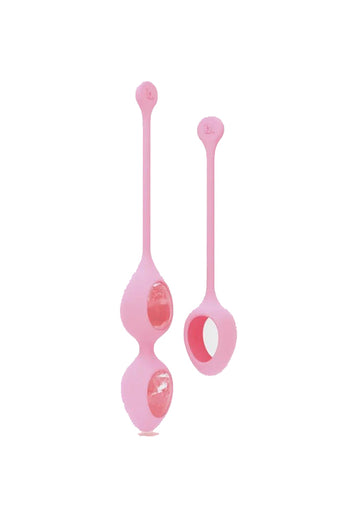 Biird - Yonii Rose Quartz Crystal Kegel Egg Set - Pink - Stag Shop