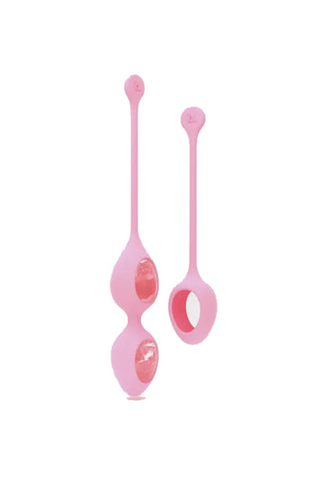 Biird - Yonii Rose Quartz Crystal Kegel Egg Set - Pink - Stag Shop