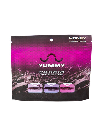 Cousins Group - Yummy Vaginal Fluid Flavour Enhancer - 7 Honey Sachets - Stag Shop