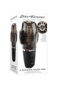Thumbnail for Zero Tolerance - A Sucking Good Time - Automatic Stroker - Black - Stag Shop
