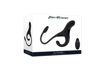 Zero Tolerance - All The Bases Remote Control Prostate Massager With C-Ring - Stag Shop