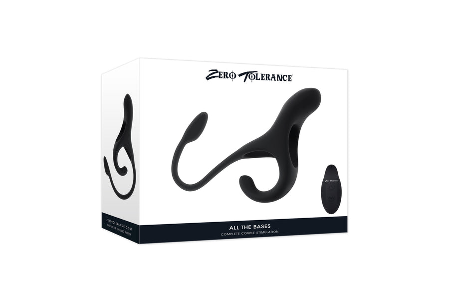 Zero Tolerance - All The Bases Remote Control Prostate Massager With C-Ring