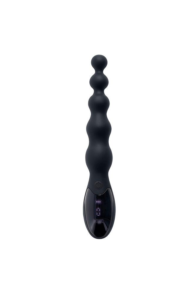 Zero Tolerance - Backdoor Baton Beaded Vibrator - Black - Stag Shop