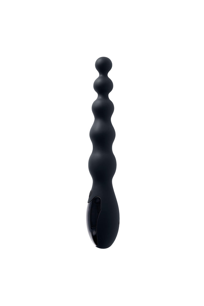 Zero Tolerance - Backdoor Baton Beaded Vibrator - Black - Stag Shop