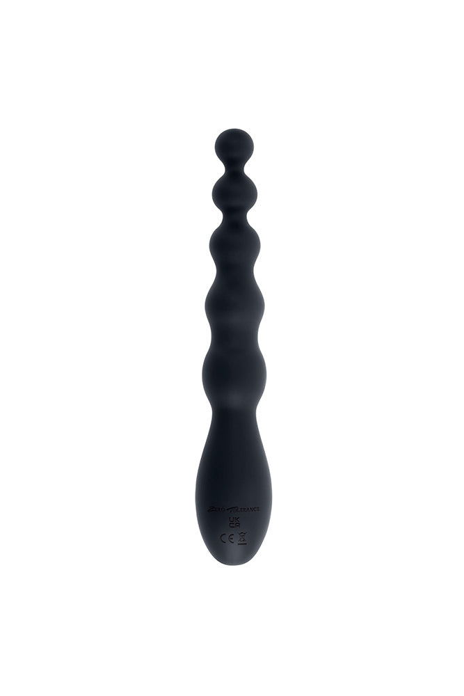 Zero Tolerance - Backdoor Baton Beaded Vibrator - Black - Stag Shop