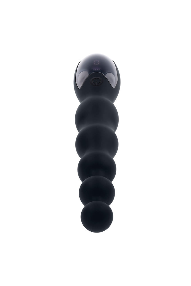 Zero Tolerance - Backdoor Baton Beaded Vibrator - Black - Stag Shop