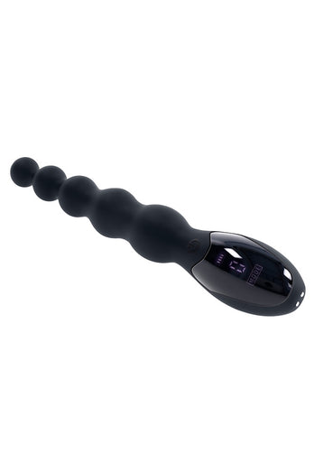 Zero Tolerance - Backdoor Baton Beaded Vibrator - Black - Stag Shop