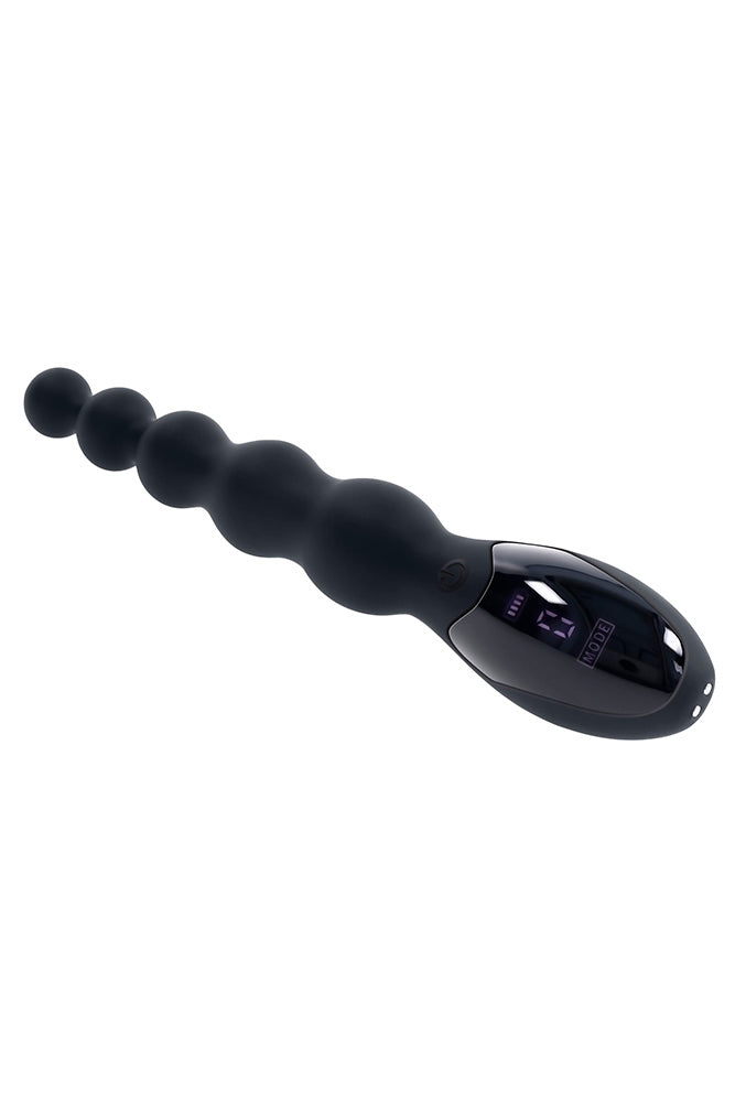 Zero Tolerance - Backdoor Baton Beaded Vibrator - Black - Stag Shop