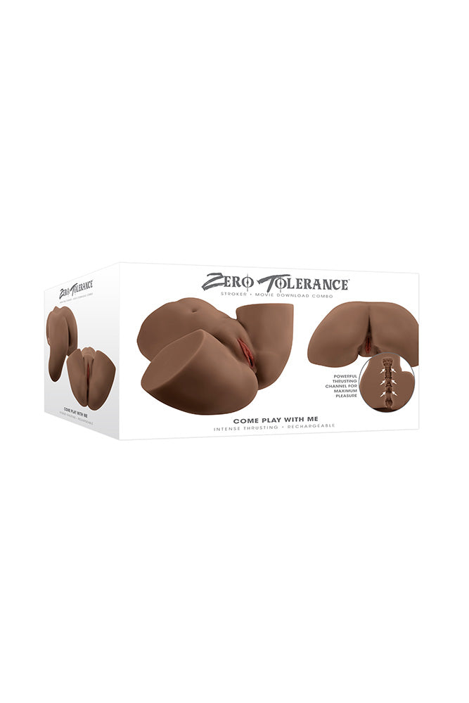 Zero Tolerance - Come Play With Me Thrusting Masturbator - Various Colours - Stag Shop