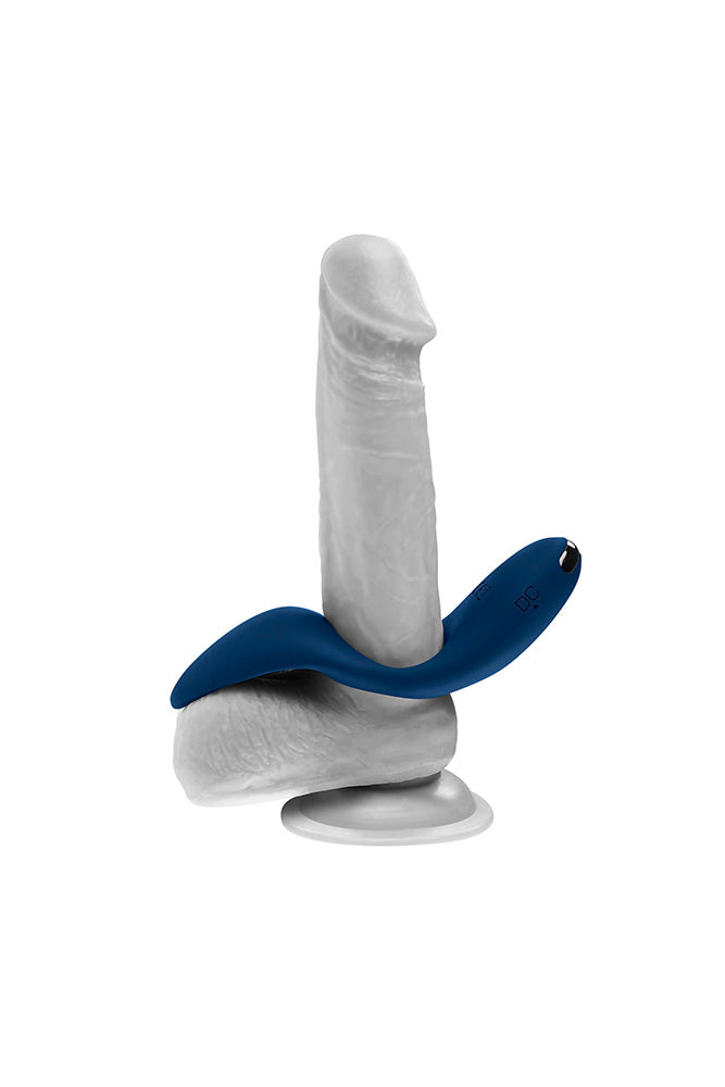 Zero Tolerance - Cup 'Em Vibrating Cock Ring - Blue - Stag Shop