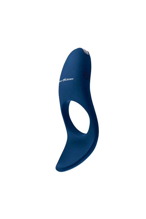 Zero Tolerance - Cup 'Em Vibrating Cock Ring - Blue - Stag Shop