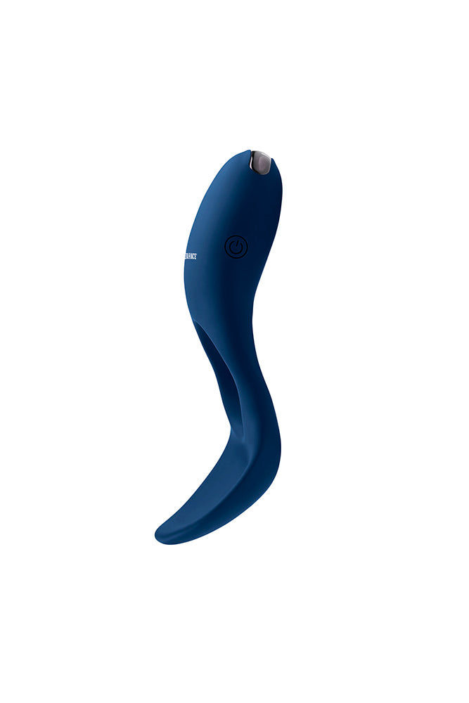 Zero Tolerance - Cup 'Em Vibrating Cock Ring - Blue - Stag Shop