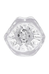 Zero Tolerance - Cyclone Vibrating & Spinning Stroker - Black/Clear - Stag Shop