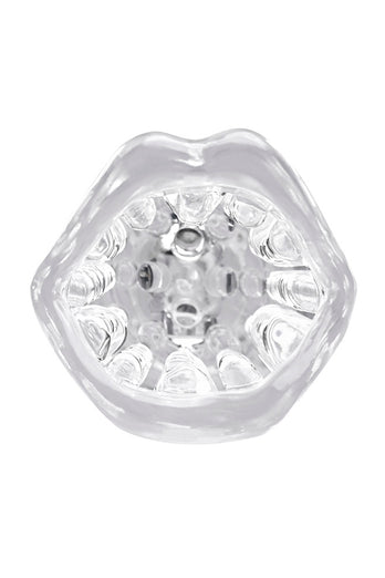 Zero Tolerance - Cyclone Vibrating & Spinning Stroker - Black/Clear - Stag Shop
